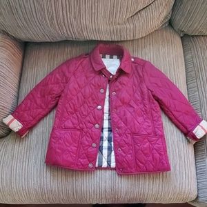 Burberry girls jacket 5y